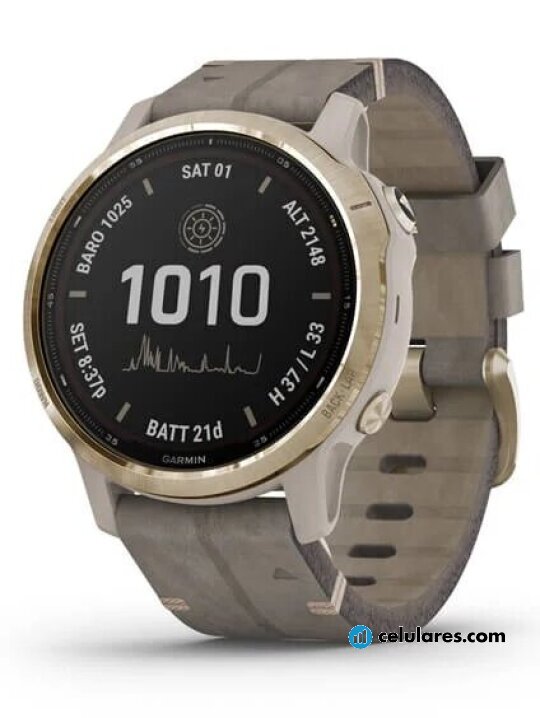 Upscreen Pellicola Protettiva Hybrid Glass Per Garmin Fenix 6S Pro – Durezza 9H, Anti-impronte, Kit Di Montaggio Incluso