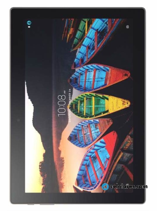Fotografías Varias vistas de Tablet Lenovo Tab 10 X103F Gris y Negro. Detalle de la pantalla: Varias vistas