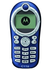 Fotografia Motorola C116