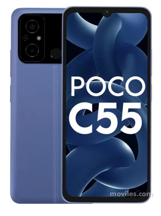 Características detalladas Xiaomi Poco C55 - Celulares.com Argentina