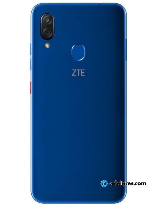 Custodia Portafoglio In Pelle PU Con Finitura Scamosciata Per ZTE Blade V10 Vita, Flip Cover Magnetica Blu